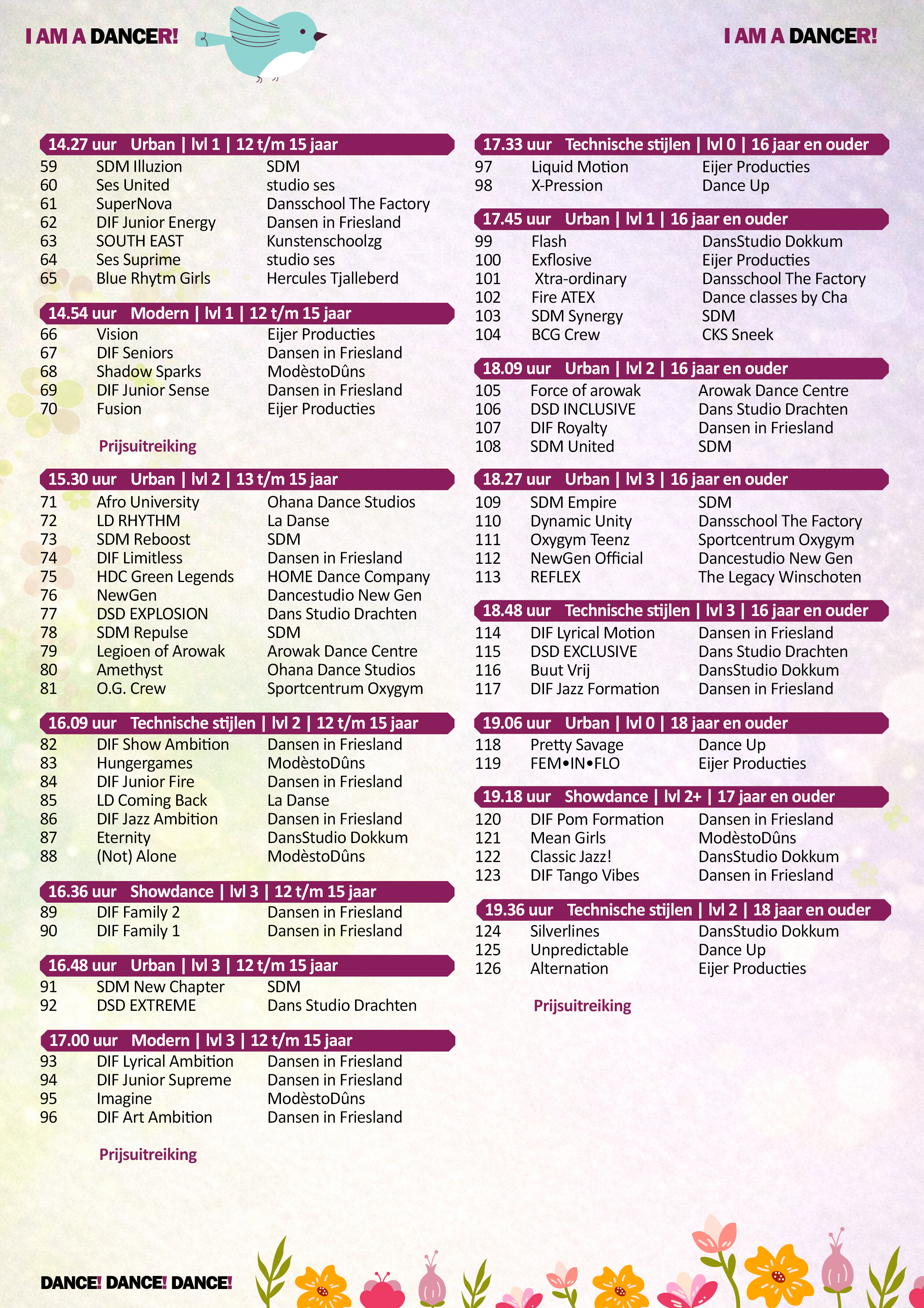 IFKD Winter Programma pagina 2